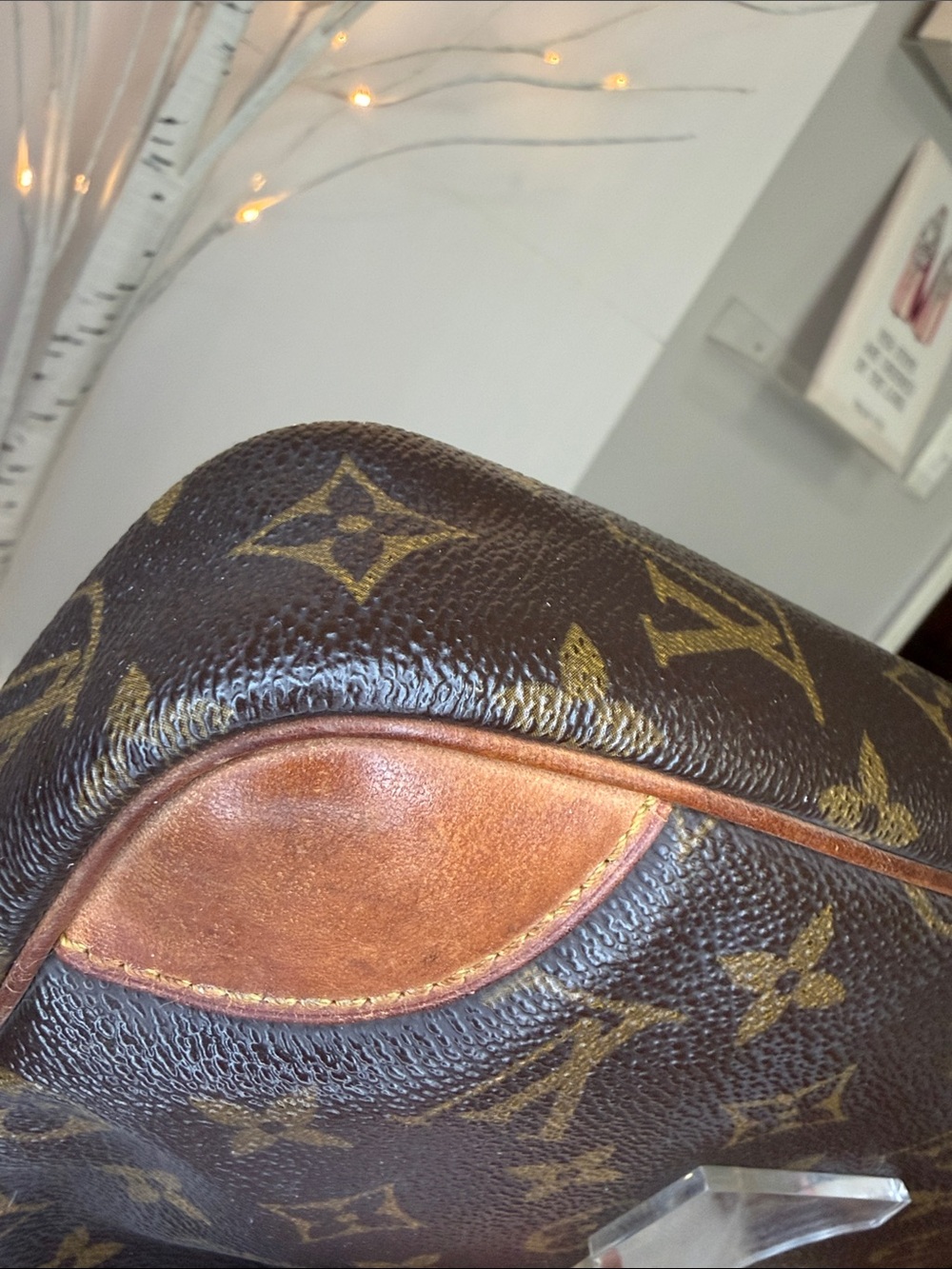 Louis Vuitton GUC vintage brown monogram 10 x 7 clutch.Clean&conditioned - Picture 7 of 14